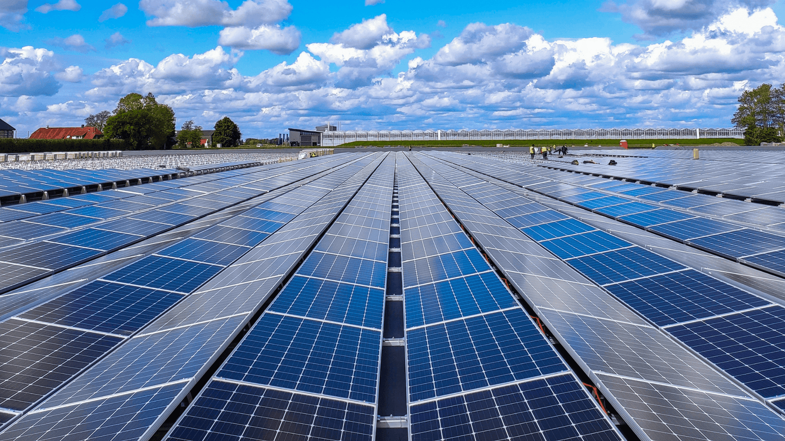 Industriële zonnepanelen