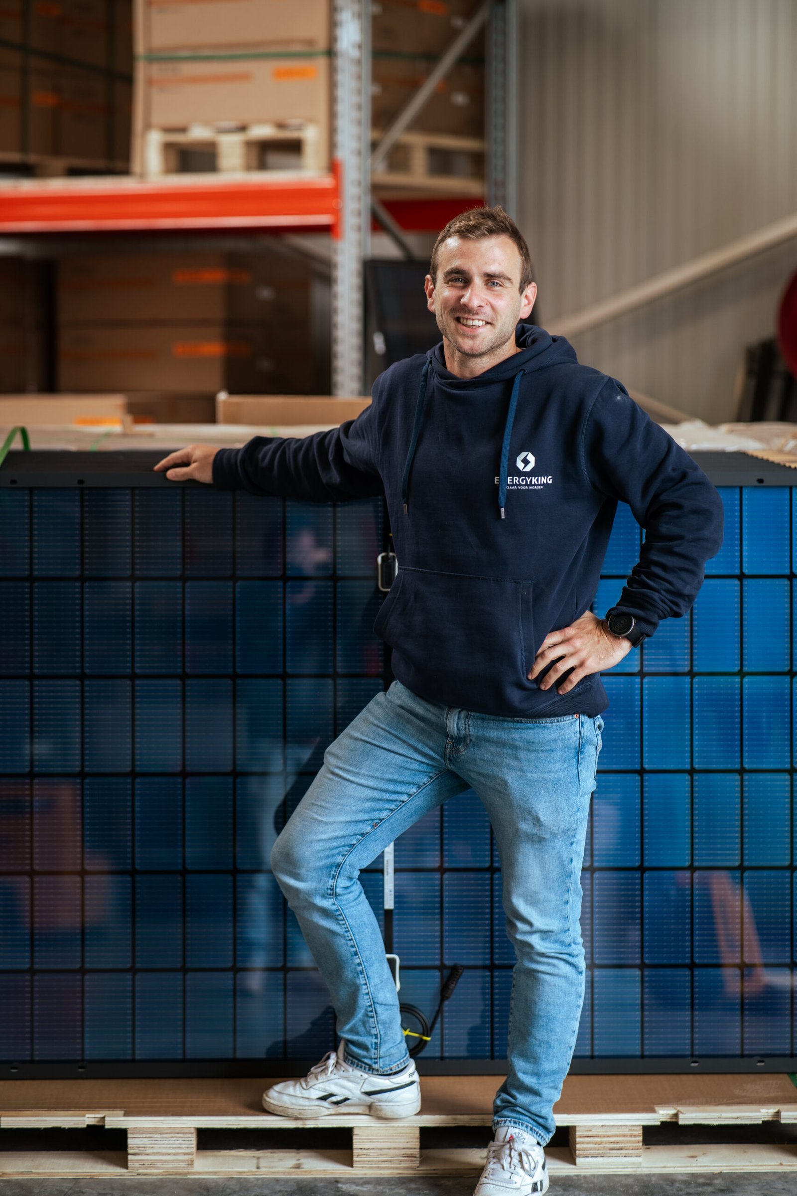 Tobe met zonnepaneel