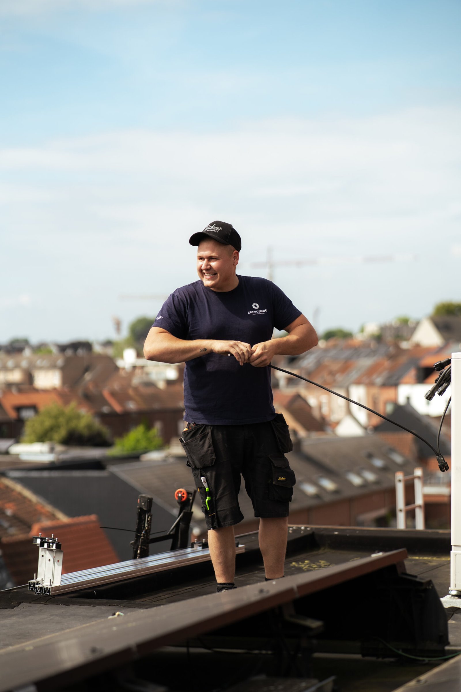 Zonnepanelen Leuven technieker
